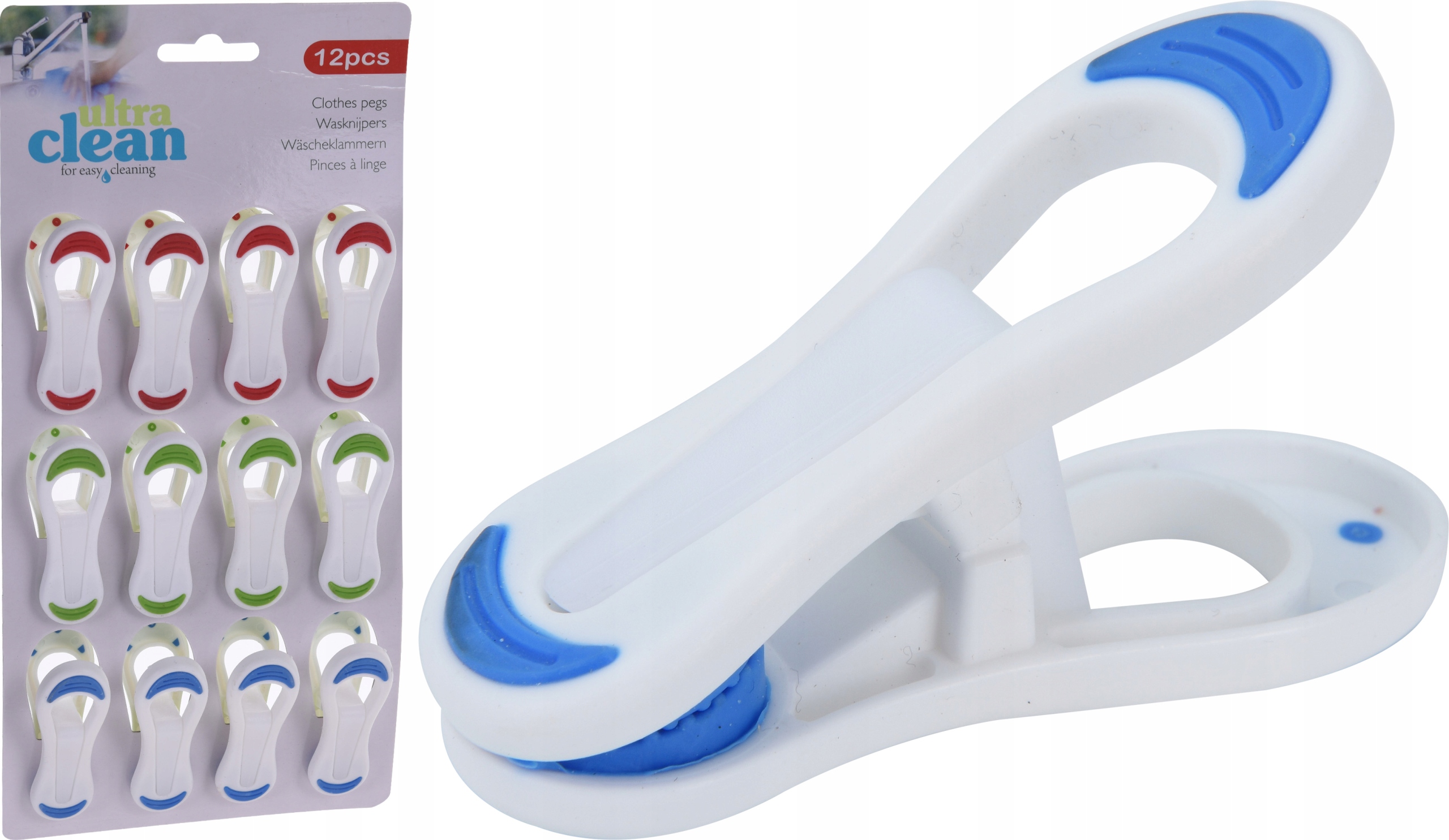 

Klamerki Do Prania Spinacze Komplet 12 Szt żabki