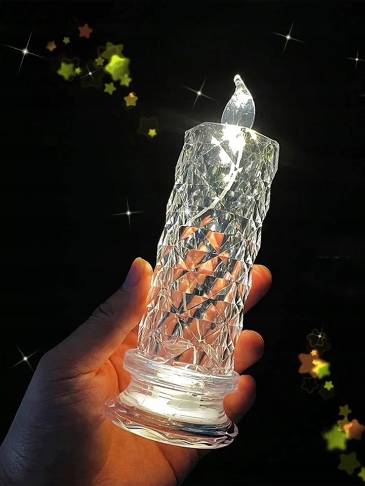 ŚWIECZKA ŚWIECA WKŁAD LED 12X6,5CM Marka Decortrend