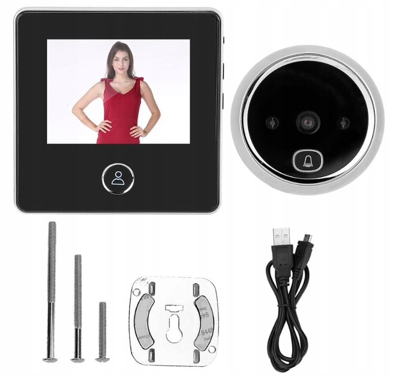 Bezprzewodowy wizjer LCD 3" dzwonek KAMERA Model YS03