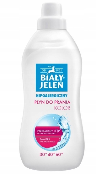 

Biały Jeleń, Płyn do prania, Kolor, 1l