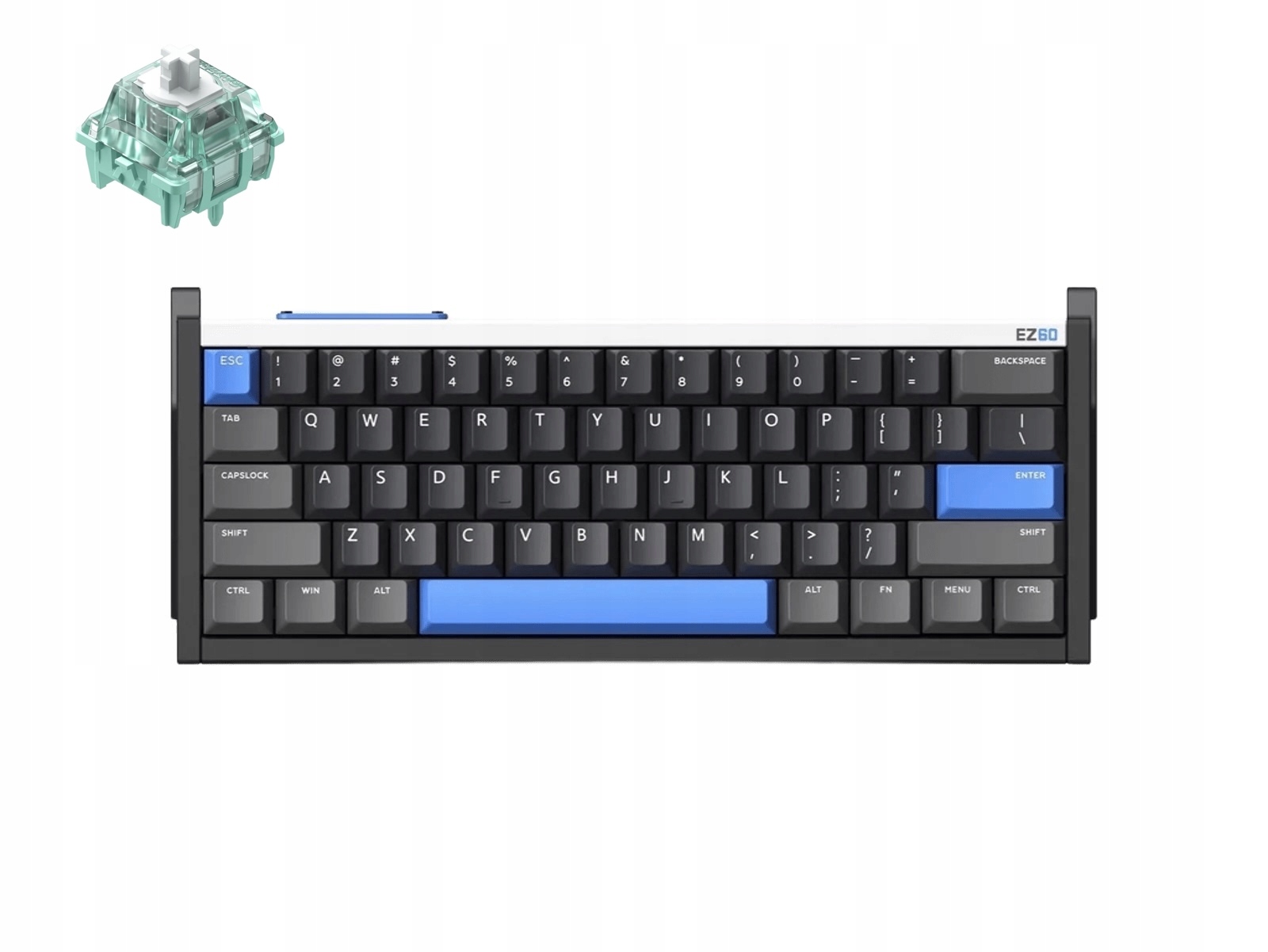 Iqunix EZ60 Klawiatura Gamingowa Magnetyczna Magnetic Jade Pro Switch