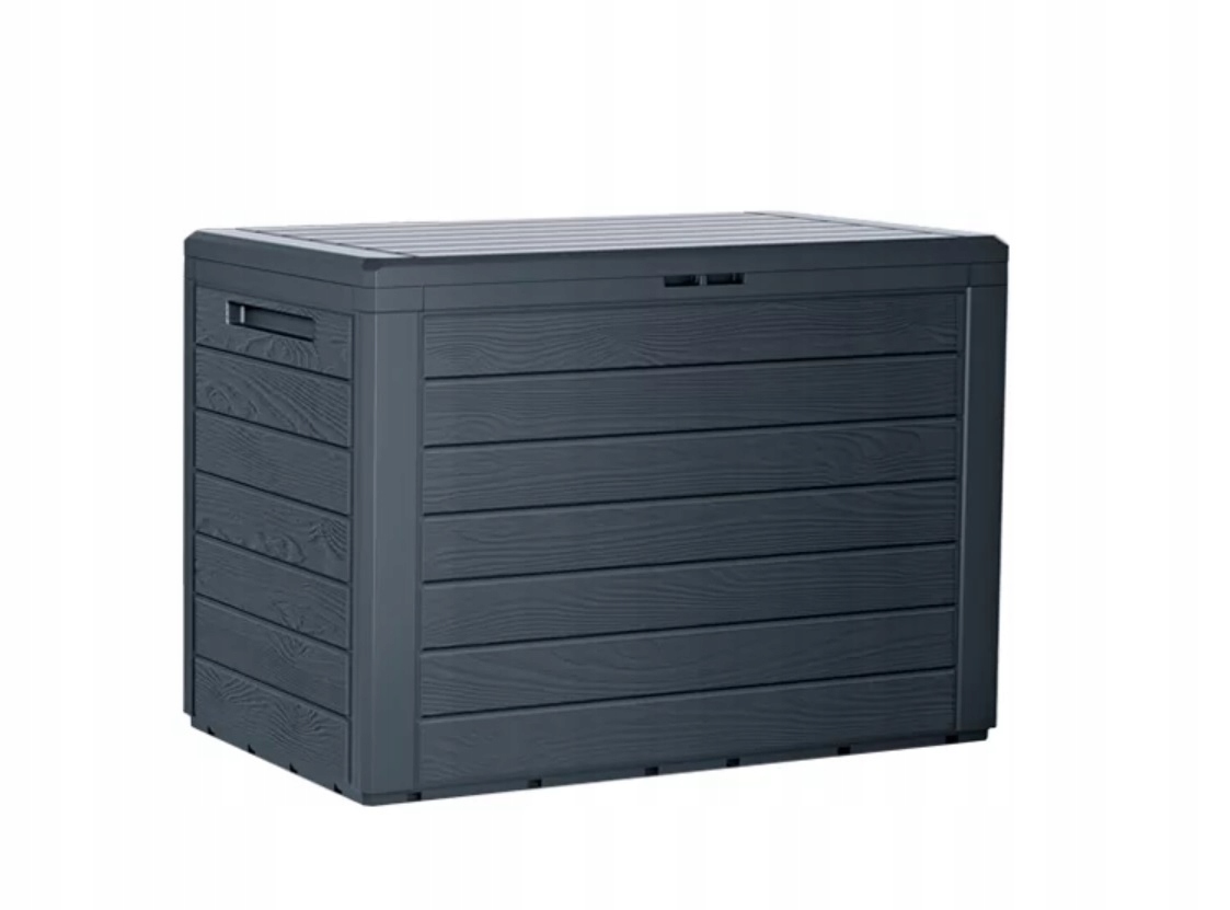 Zahradní truhlík plast 190 l šedý Prosperplast