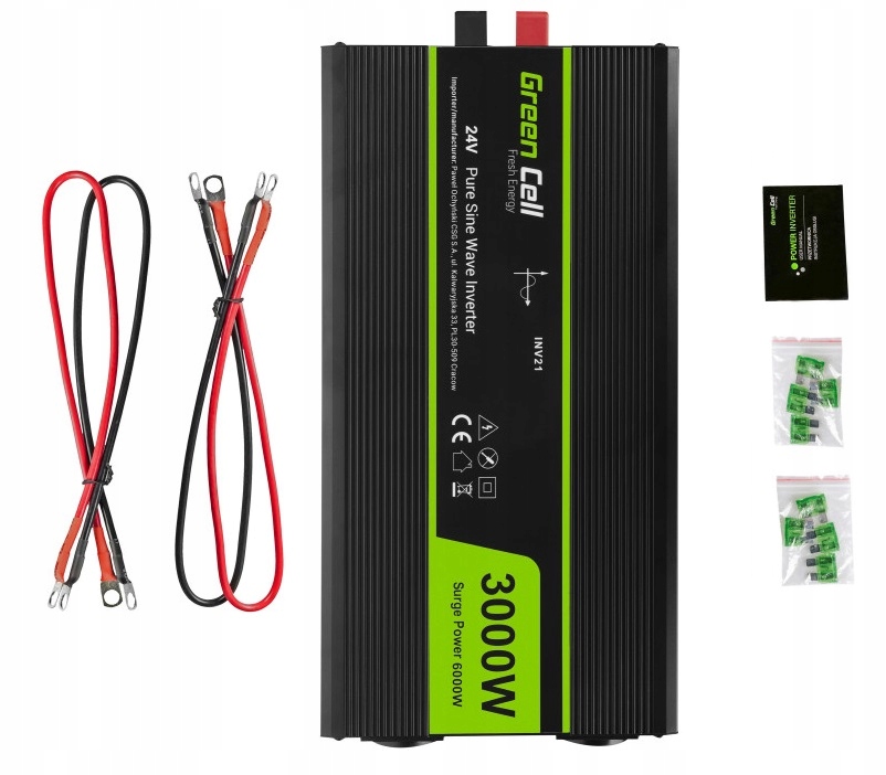 

Przetwornica Gc Czysty Sinus 6000W 24V 230V