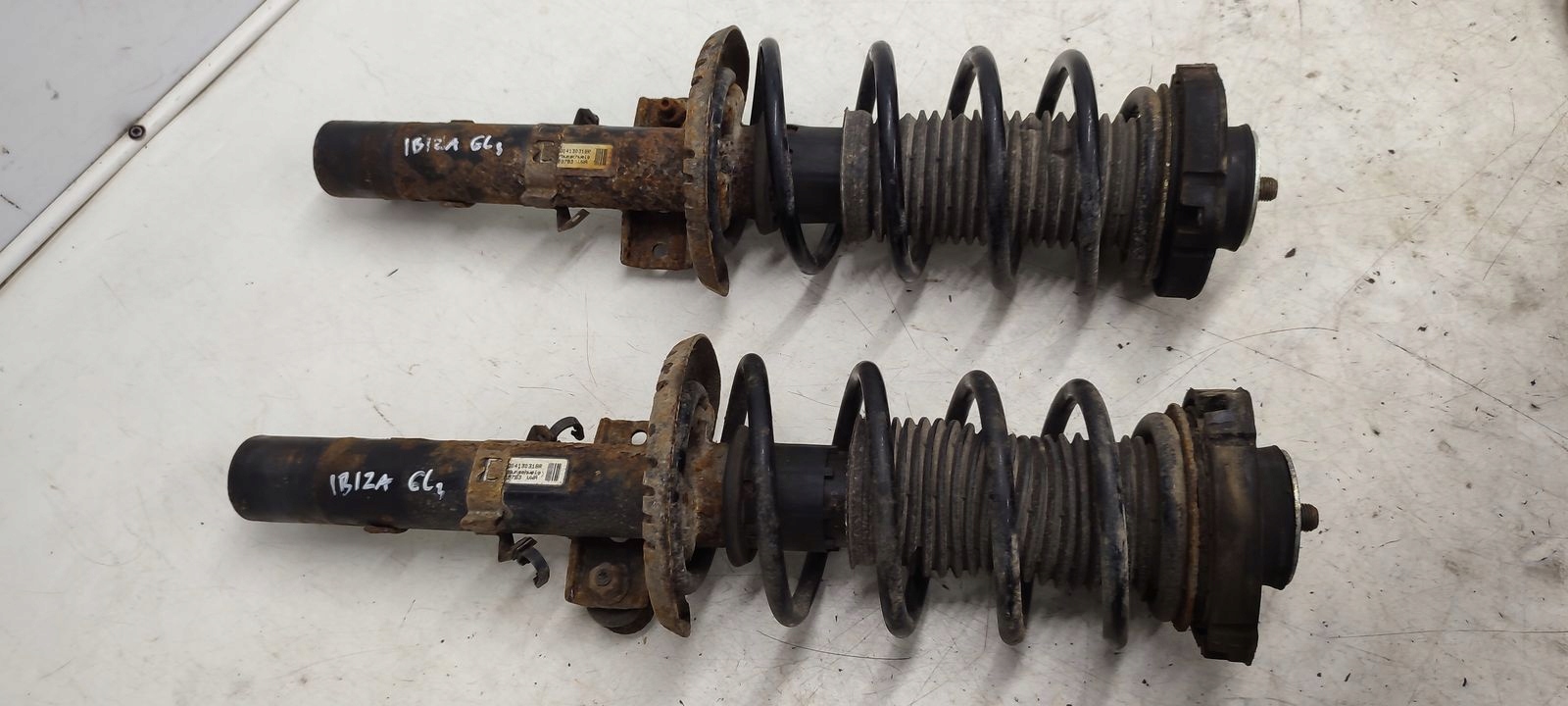 shock absorber spring front Seat Ibiza 6L LIFT 5D 1,9 TDI