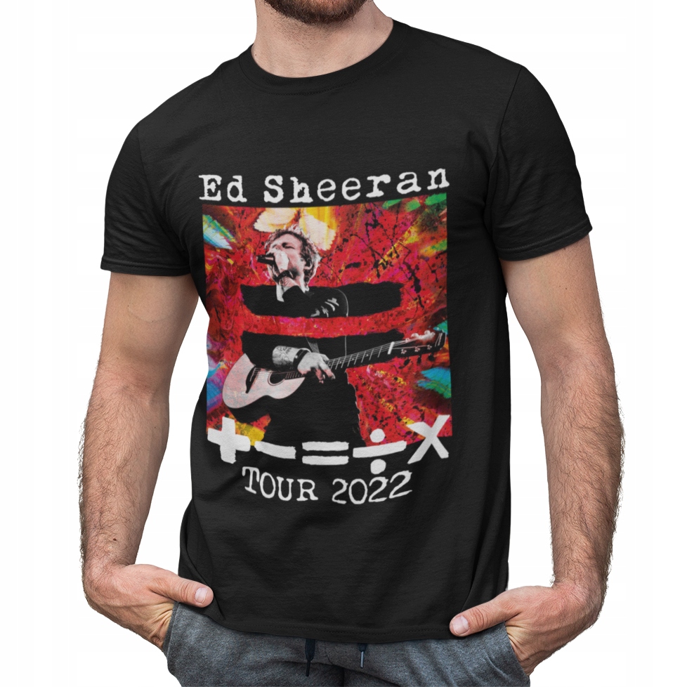 

Koszulka Męska Dla Fana Ed Sheeran Tour T-shirt