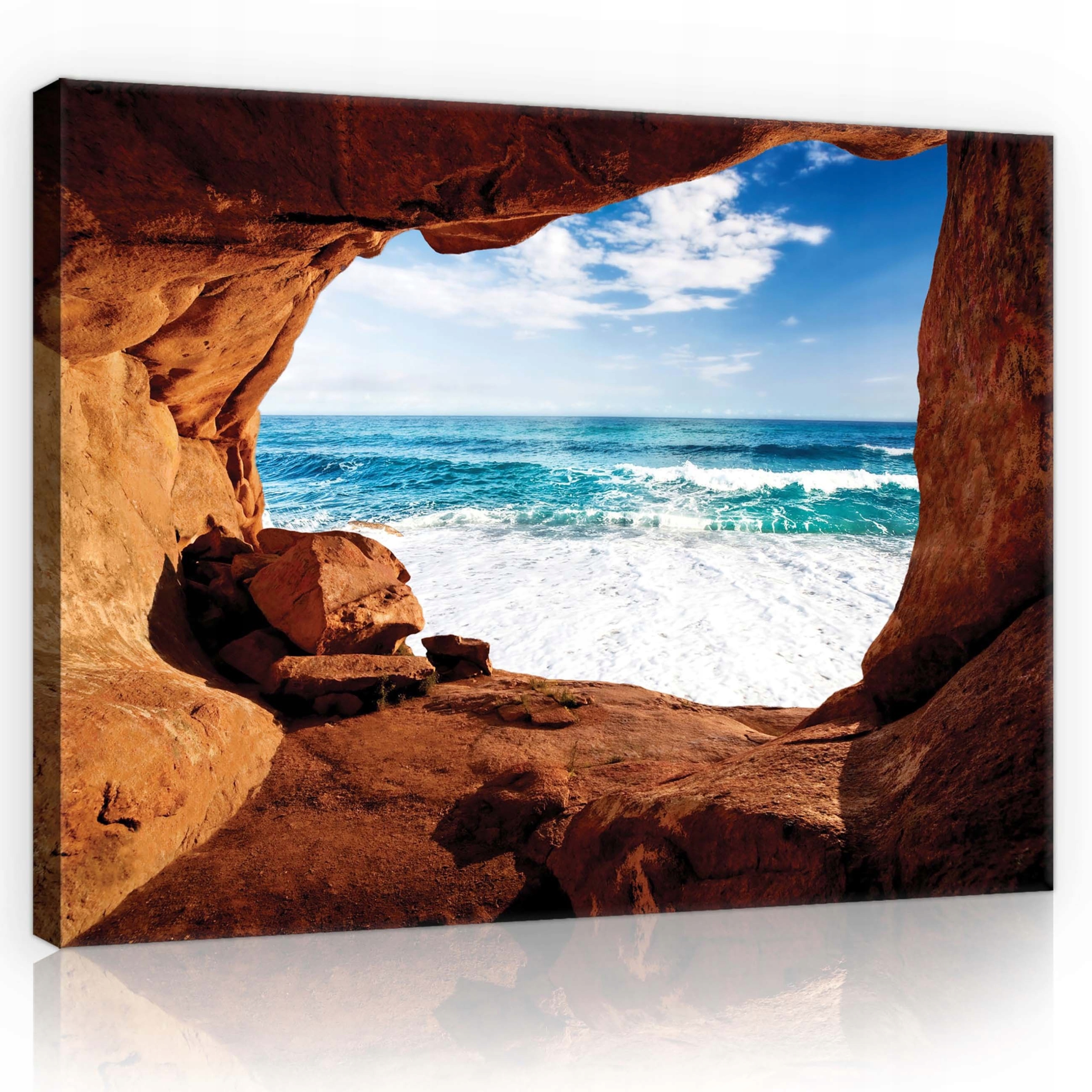 Obraz 100x75 Mořské panorama chlad přílivu krajina do ložnice