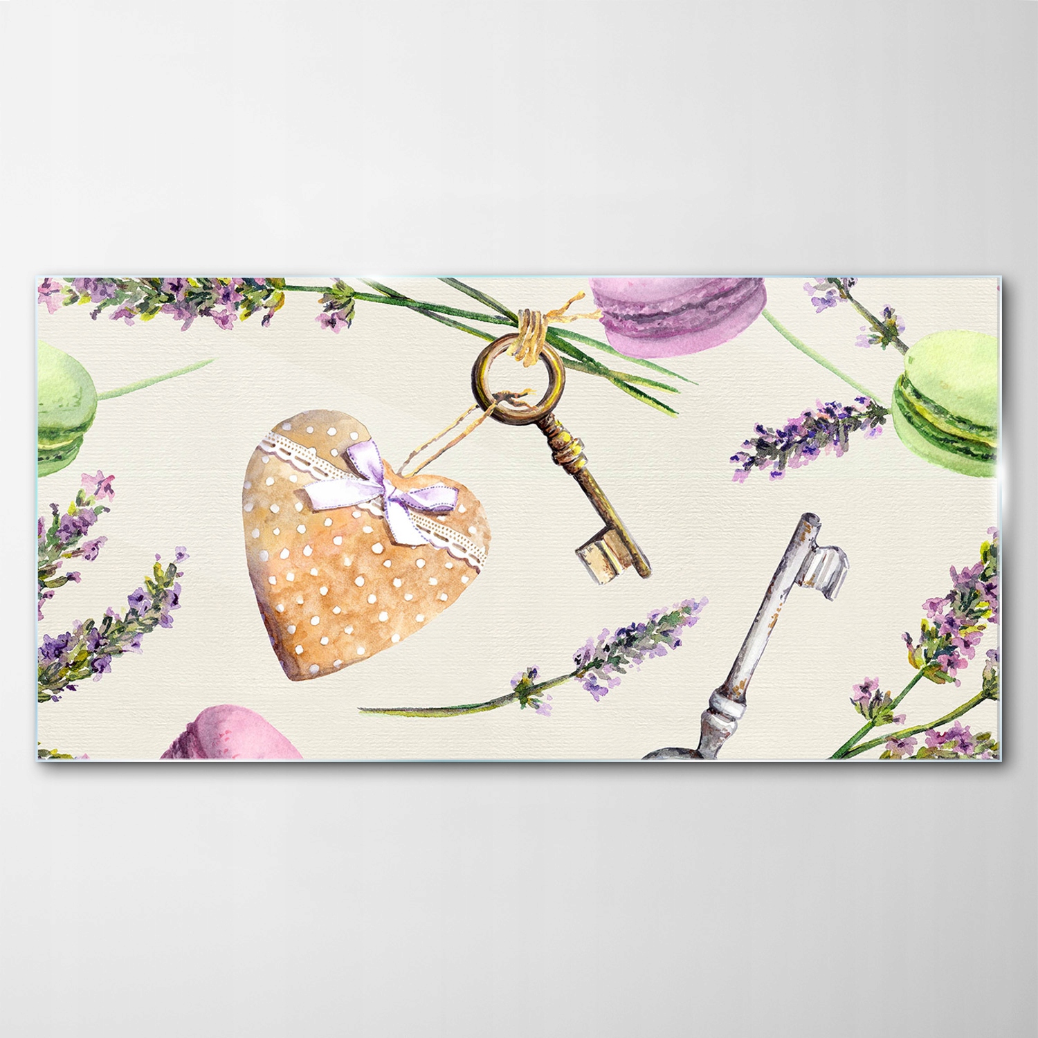 

Obraz Szklany Dekor Roślina Lawenda Kwiat 120x60