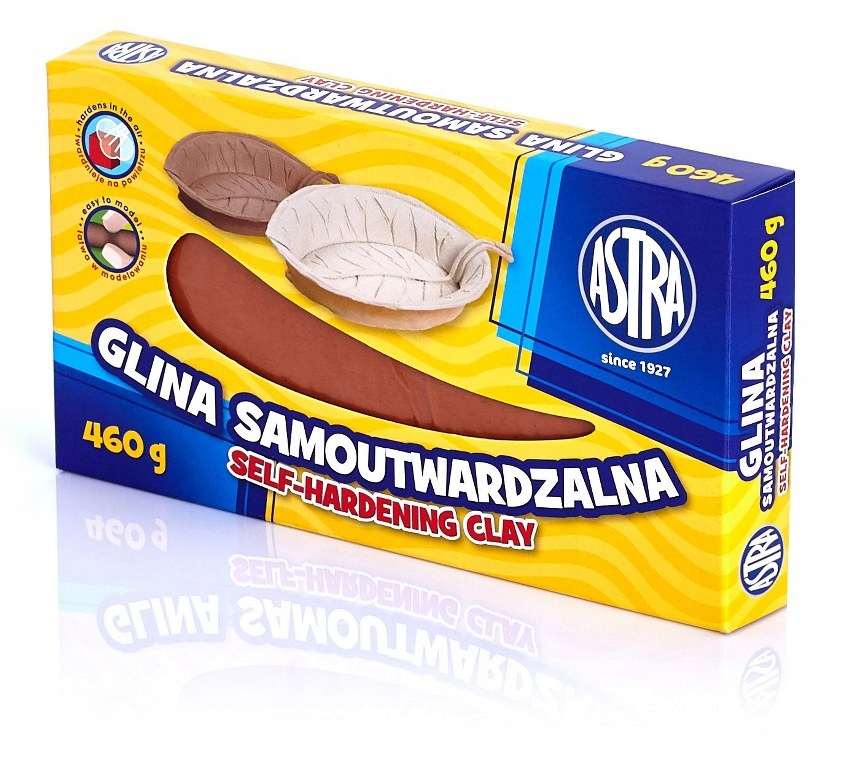 

Glina samoutwardzalna brązowa Astra 460g