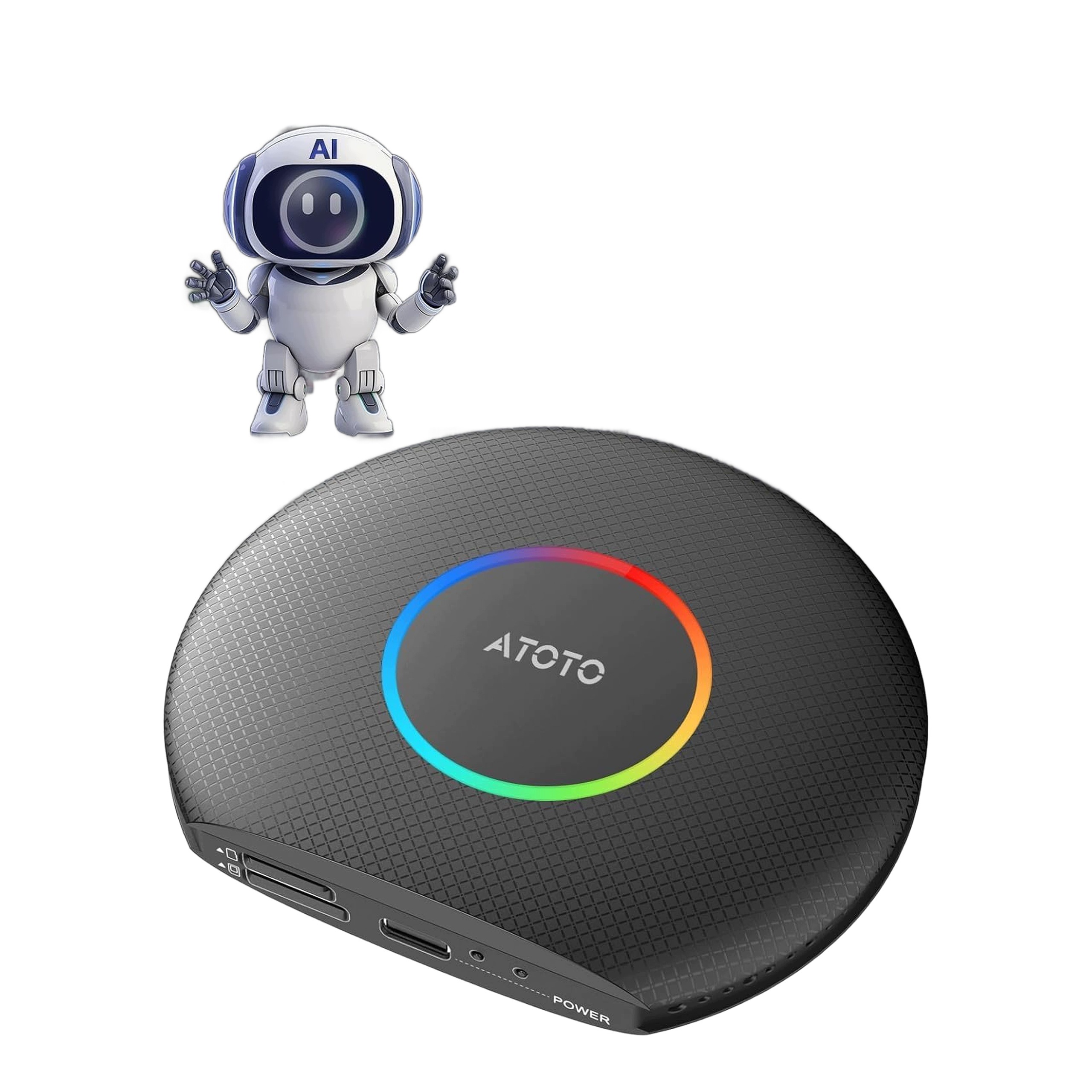Adaptér Carplay Bezdrôtový Ai Box CB6 Atozone Android Auto Gps 4G Lte