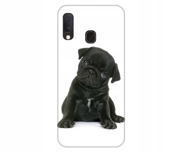 

Etui pokrowiec do Samsung Galaxy A20e Pies mops sz