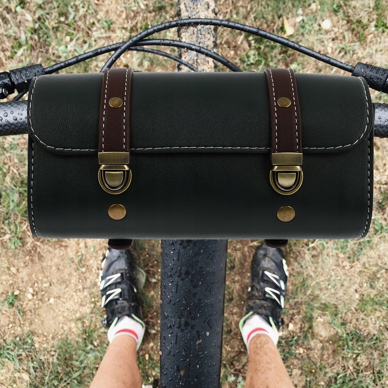 Torba na kierownicę motocykla Rama roweru Waga produktu z opakowaniem jednostkowym 0.5 kg