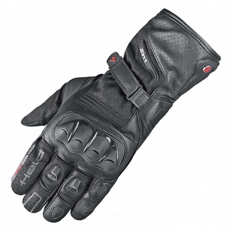Held Air n Dry II Gtx dámske cestovné rukavice čierne