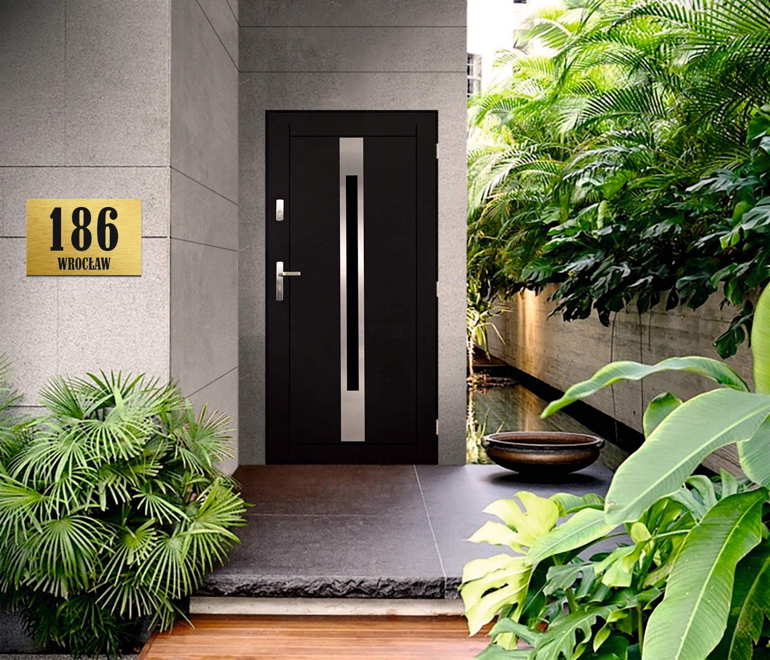 TABLICZKA tablica adresowa NUMER DOMU strzałka 3D Stan opakowania oryginalne