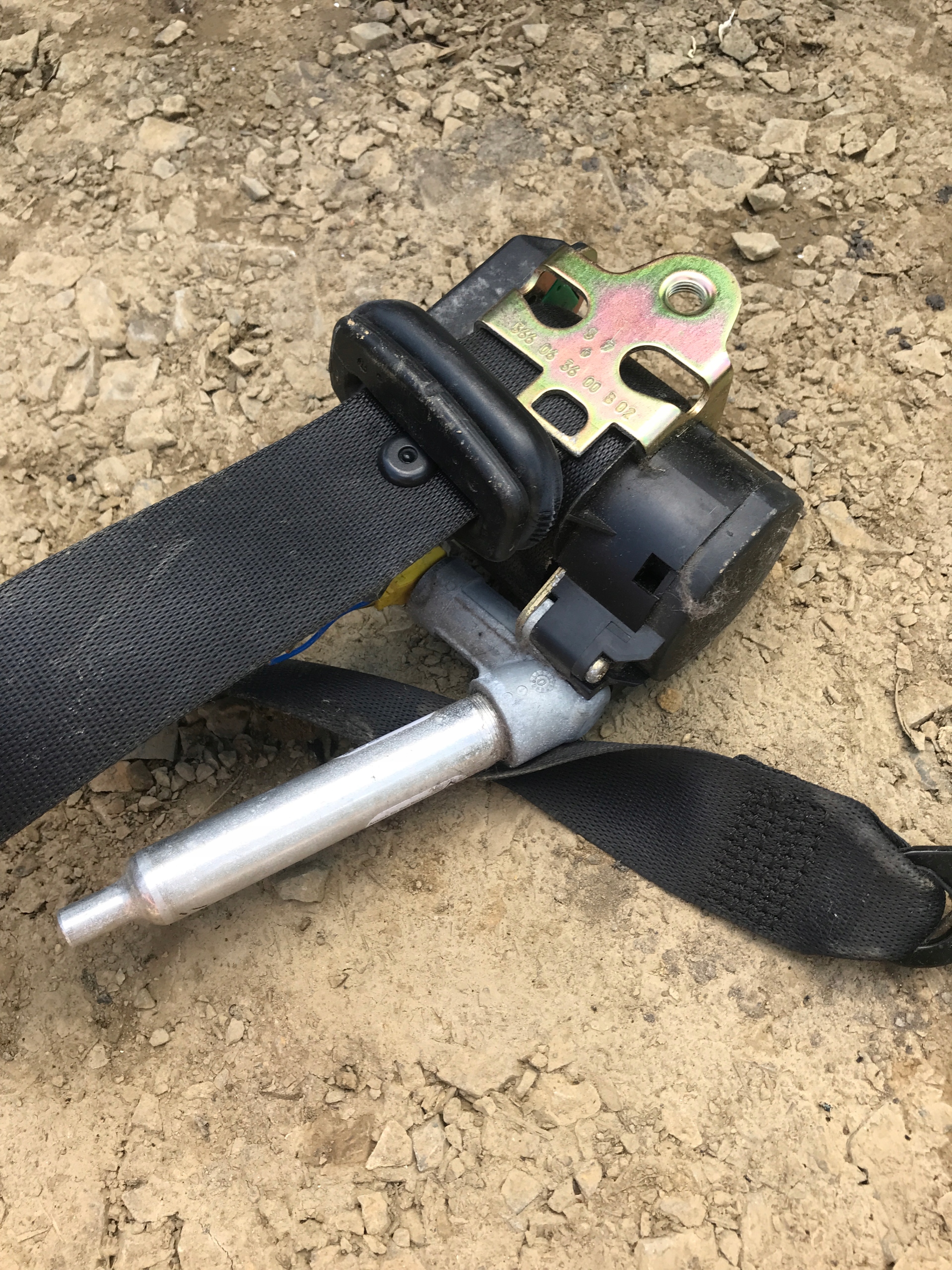 tension belt adjuster left front MERCEDES W168 A-KLASA