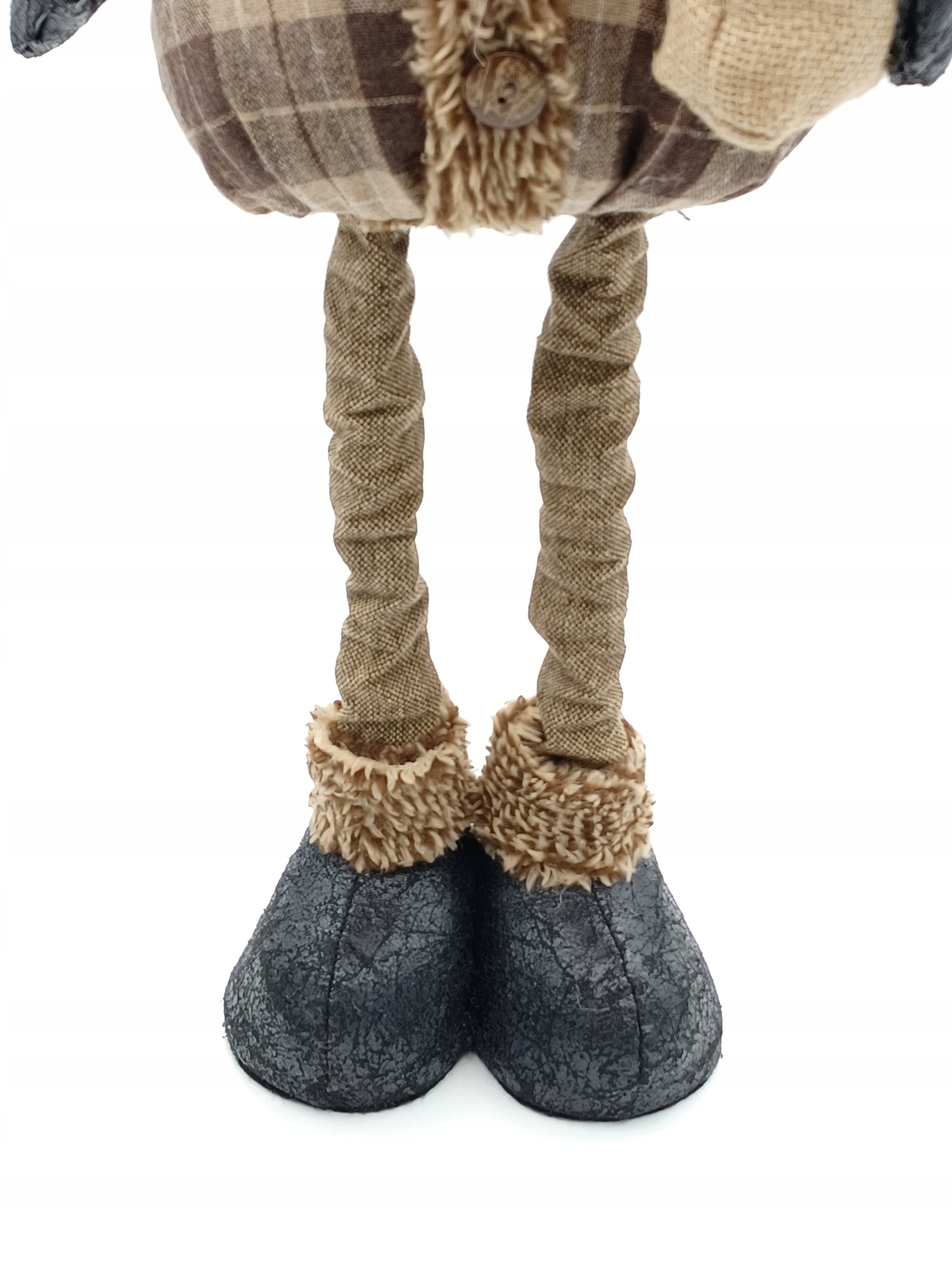 DUŻY SKRZAT MIKOŁAJ TELESKOPOWY ŚWIĘTA 71cm OZDOBA DEKORACJA FIGURKA Marka inna