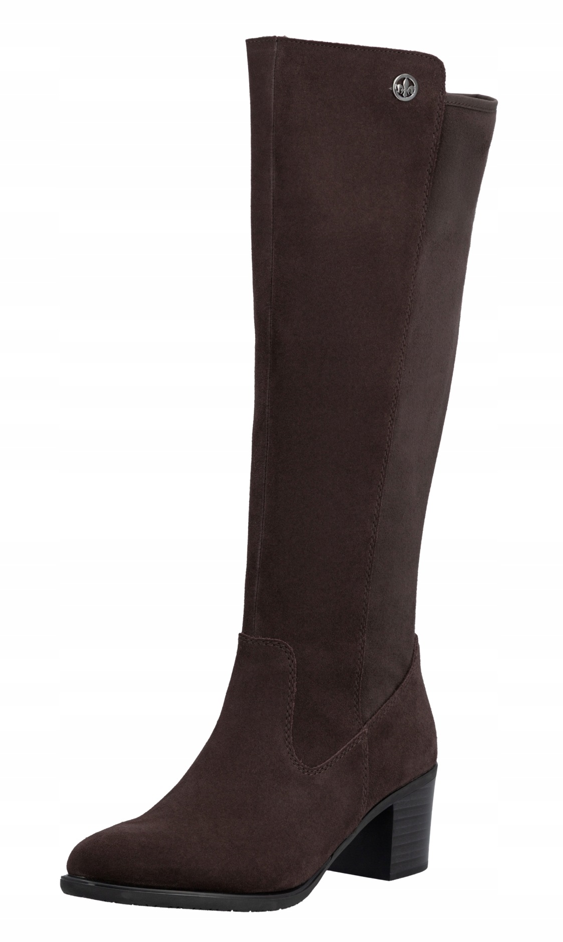 Rieker Y2050-25 vel.39 hnědé klasické kozačky Stretch