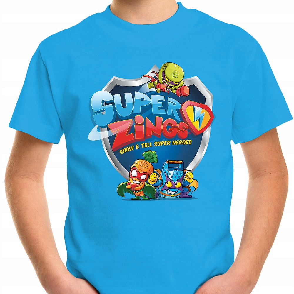 T-SHIRT KOSZULKA DLA DZIECKA SUPER ZINGS 104 SUPER JAKOŚĆ