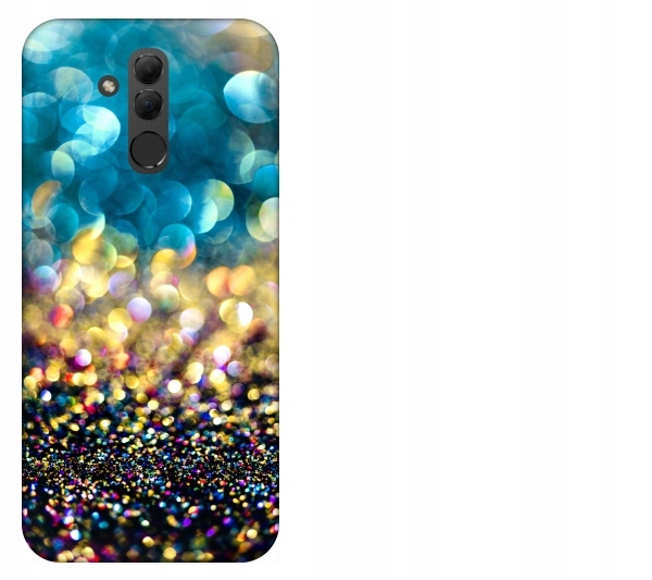 

Etui pokrowiec Huawei Mate 20 Lite Bokeh koraliki