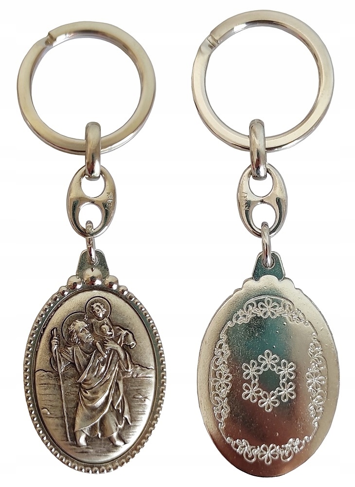 BRELOK DO KLUCZY ŚW. KRZYSZTOF PATRON KIEROWCÓW OW Kod producenta BOW