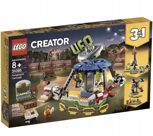 Lego Creator 3 w 1 31095 Lego Creator 31095 Karuzela w wesołym miasteczku