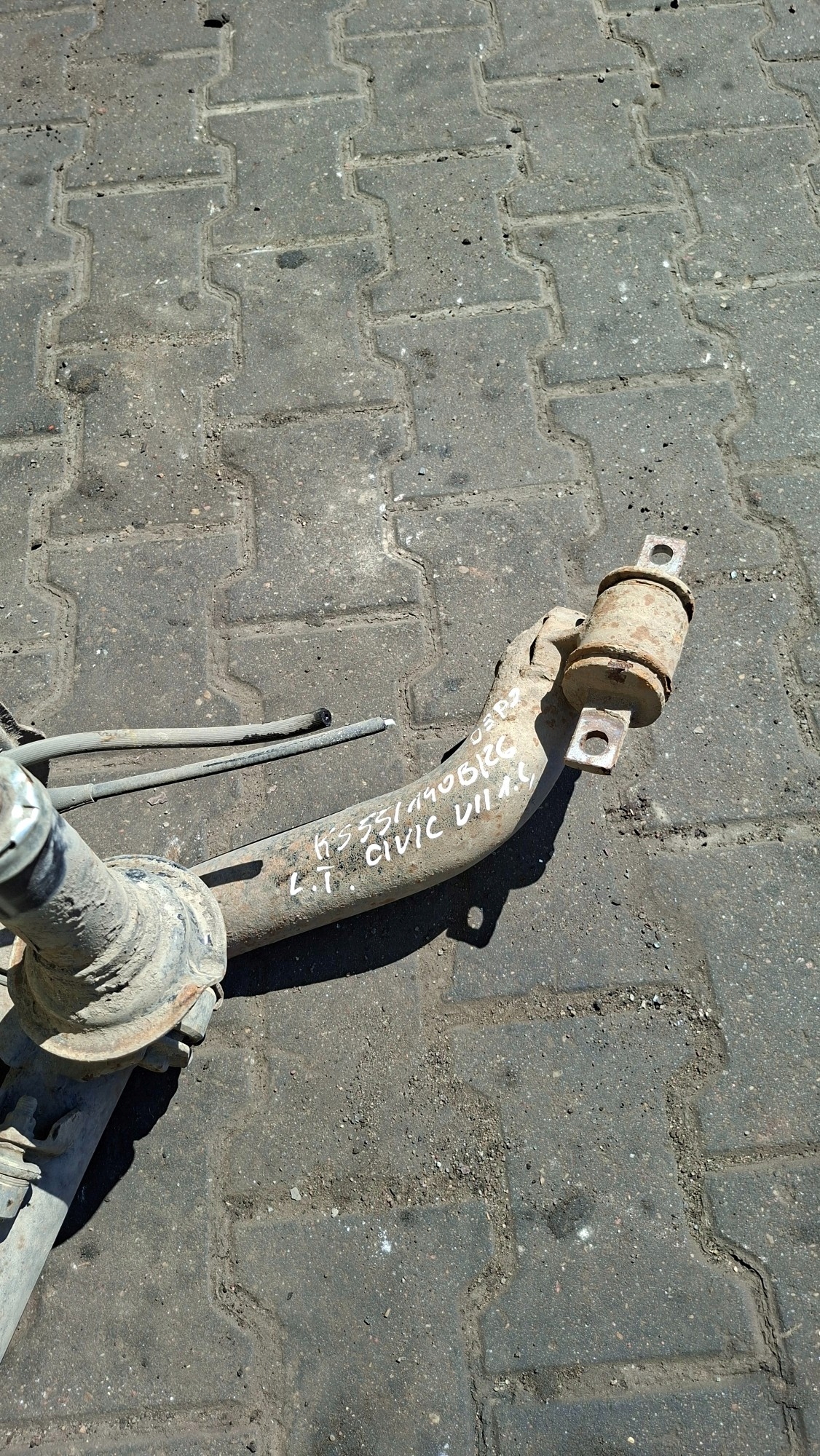 arm swing left rear part HONDA CIVIC VII 1.4