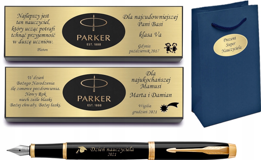 

Parker pióro wieczne IM Royal Czarny Gt Grawer