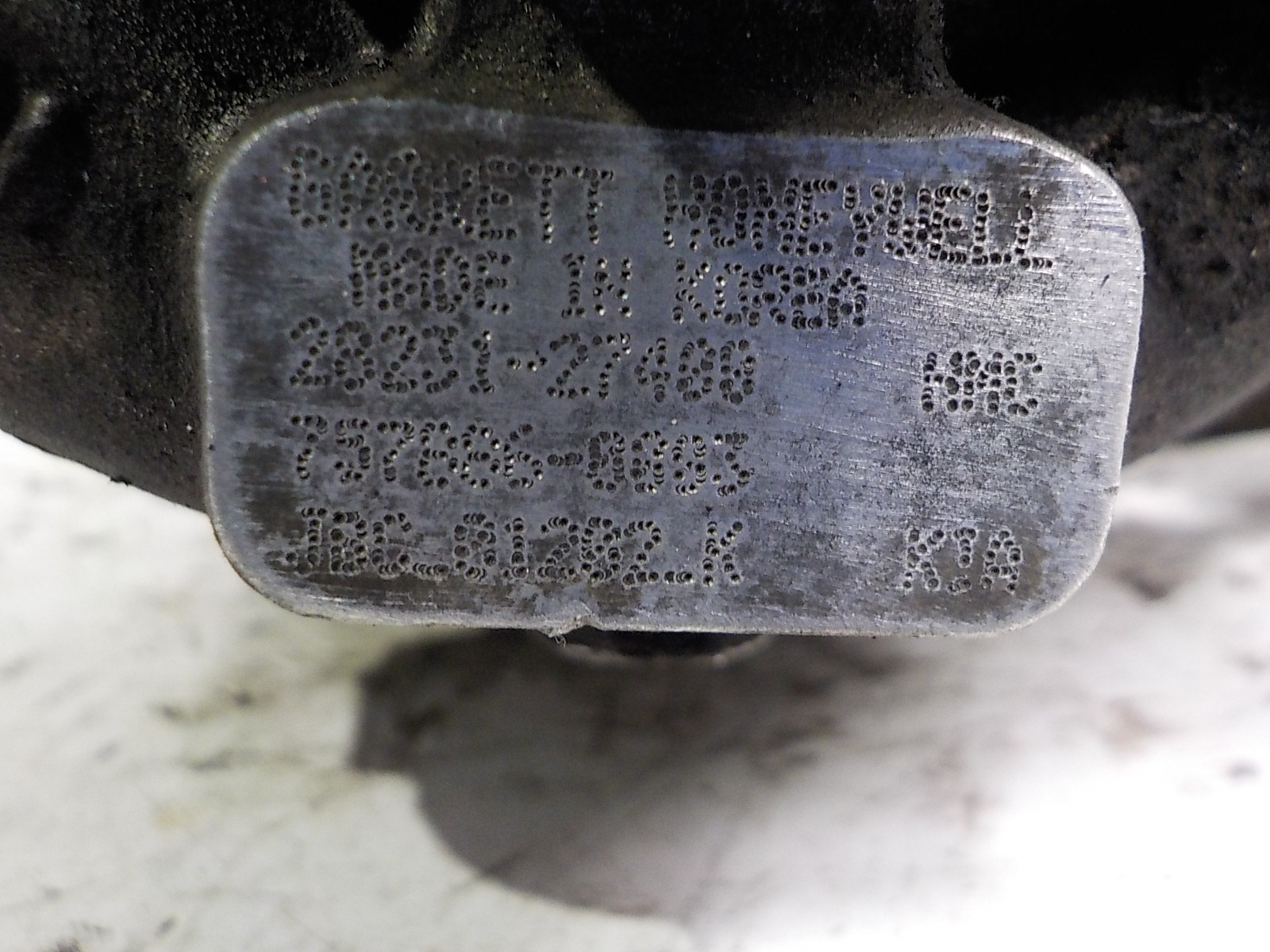KIA CARENS e turbo TURBINA 28231-27400