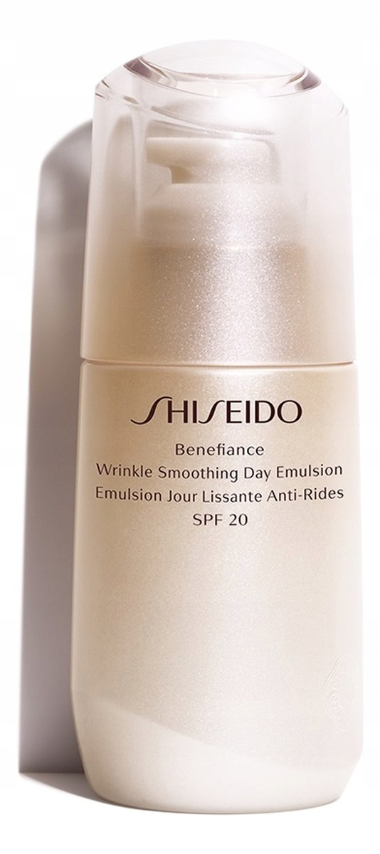 Shiseido Benefiance Vyhlazující denní emulze proti vráskám 75 ml