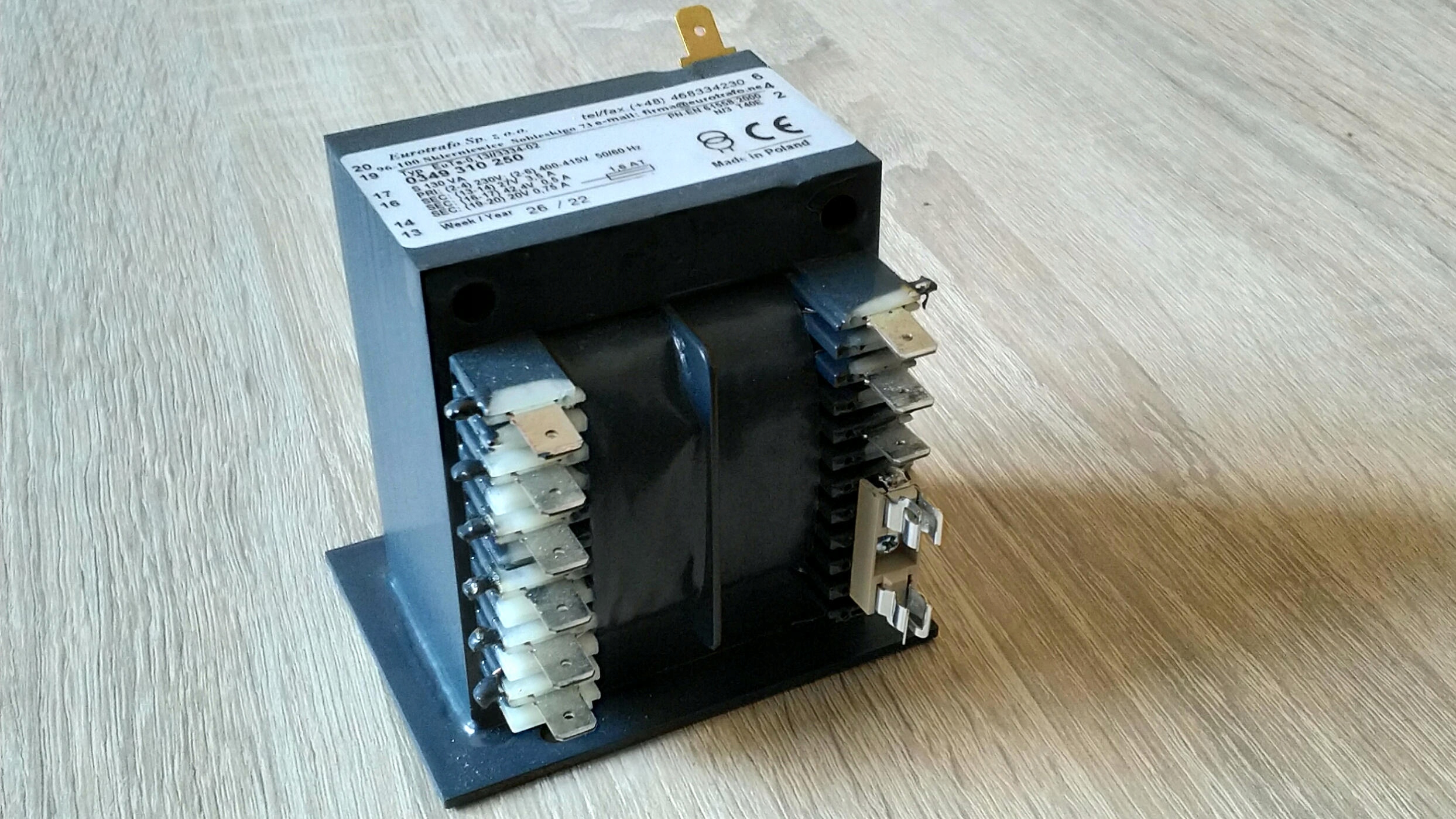 Transformator sterowniczy Esab Ozas TS-130/3334 migomat