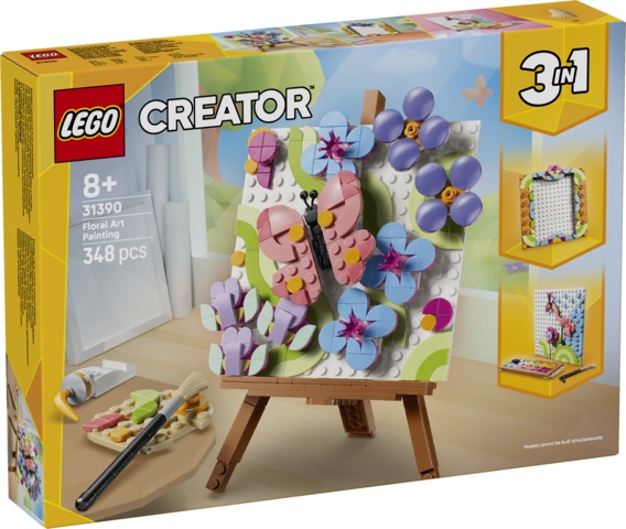 Lego (r) Creator 31390 Dekorativní Obraz S Květinami