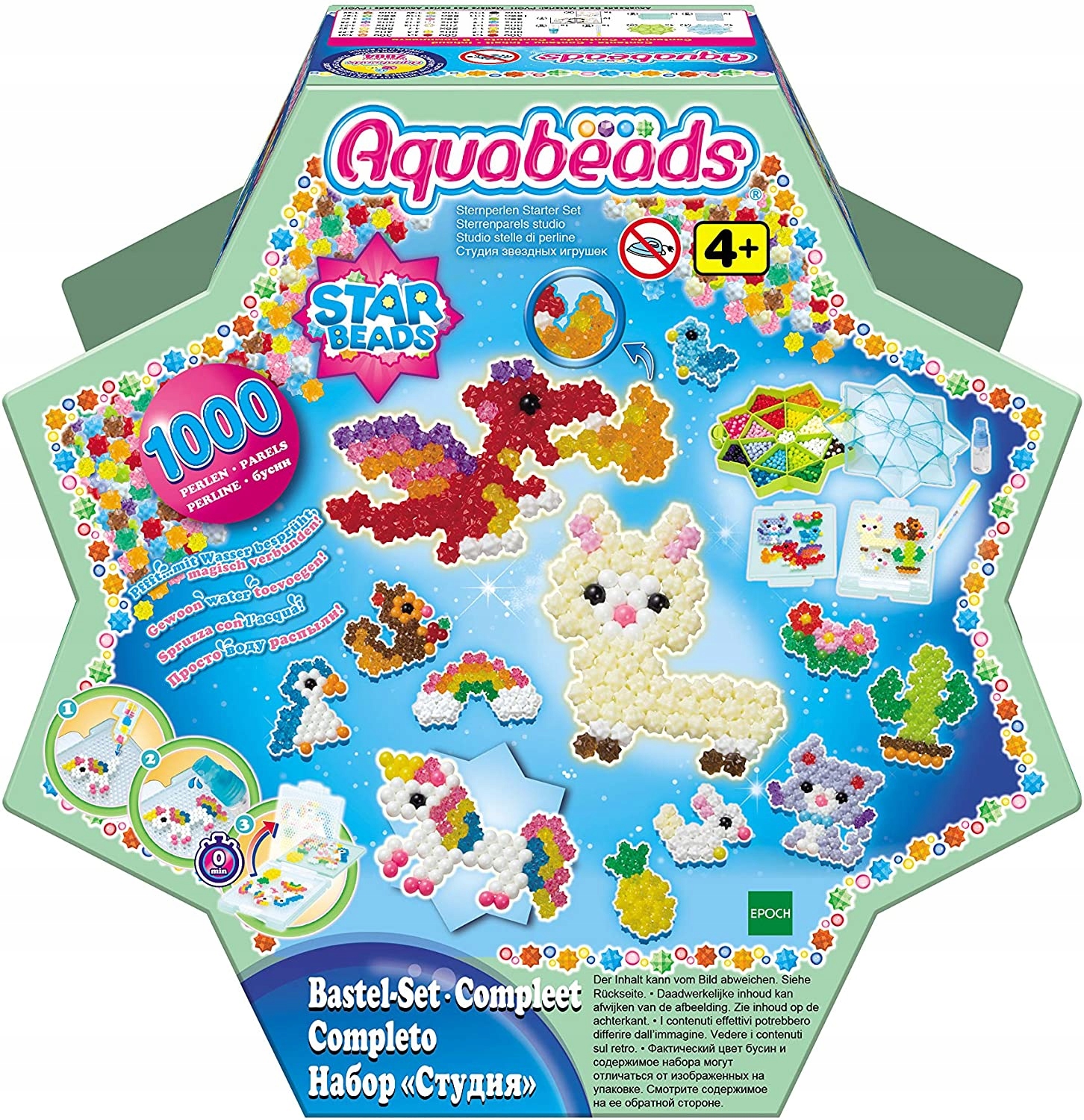 

Aquabeads Koraliki Zestaw Startowy Gwiazdki 31601