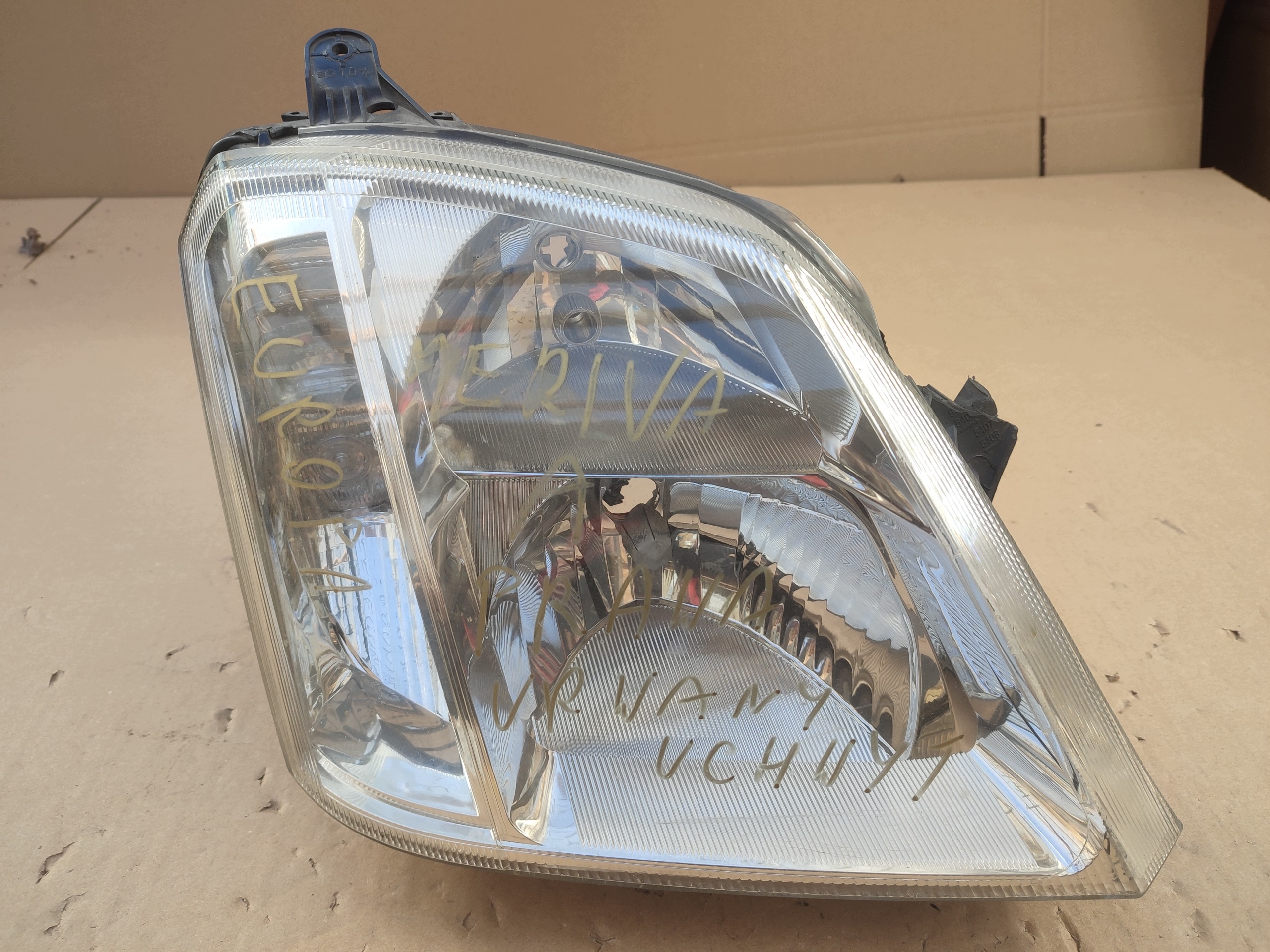 light right front right front OPEL MERIVA A EUROPA