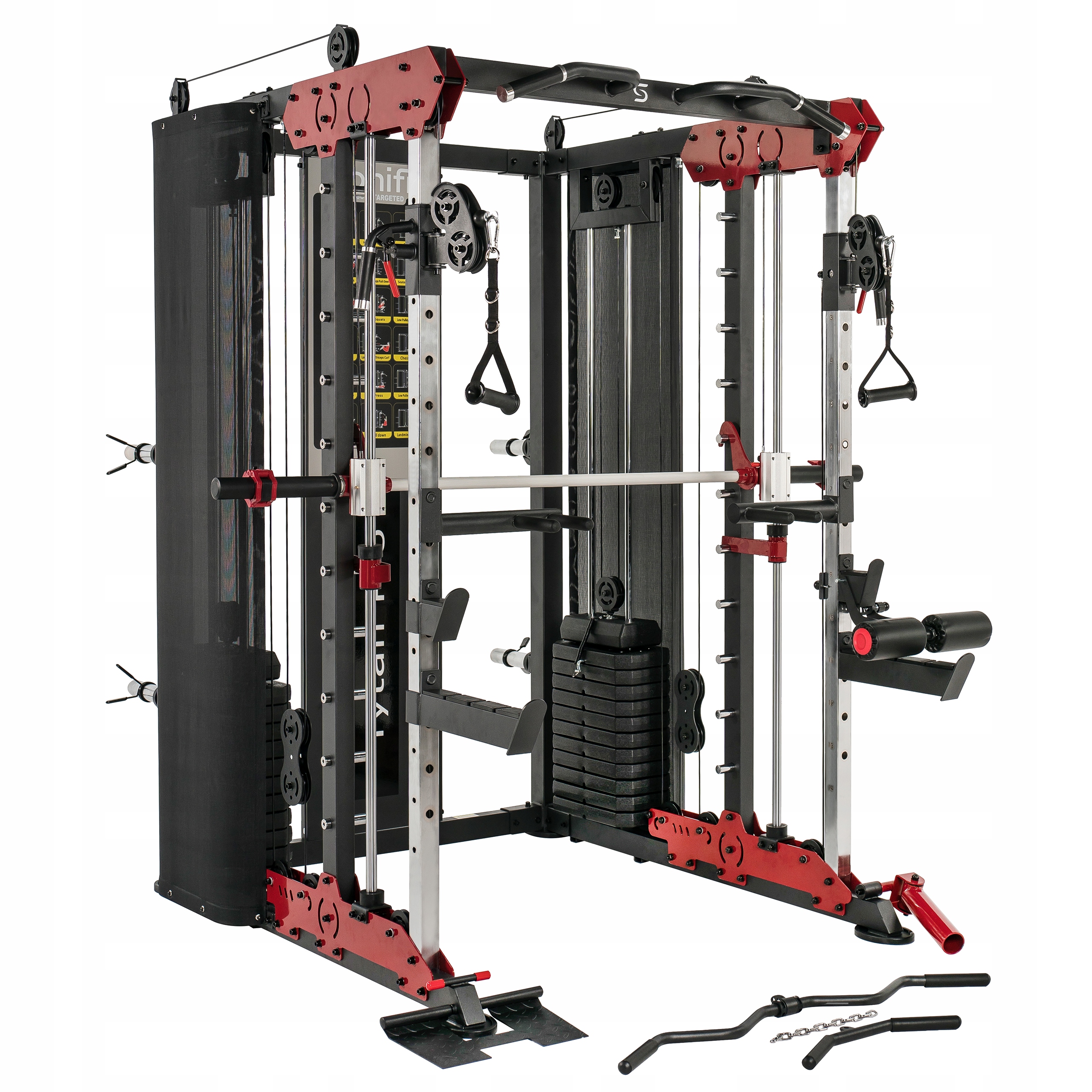 Wielostanowiskowy Atlas Do Ćwiczeń Suwnica Smitha Tag Tytan Pro Sonifit