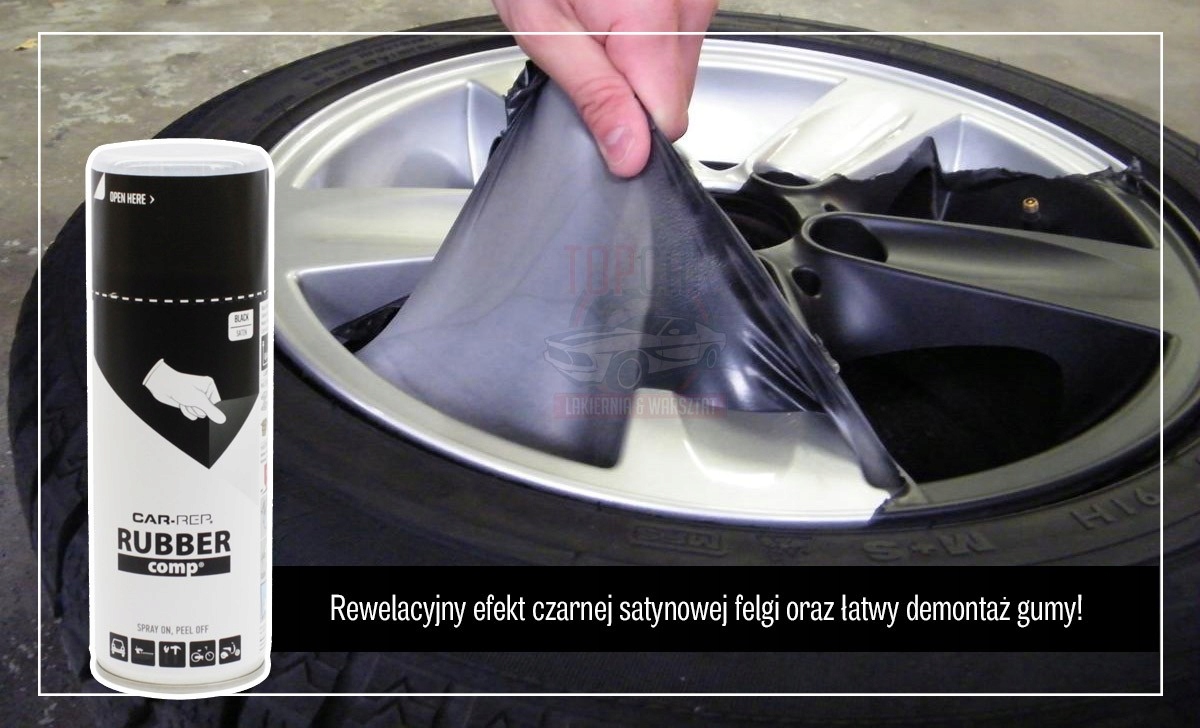 GUMA W SPRAYU FOLIA W SPRAYU CZARNA SATYNA 400ML Producent CAR-REP