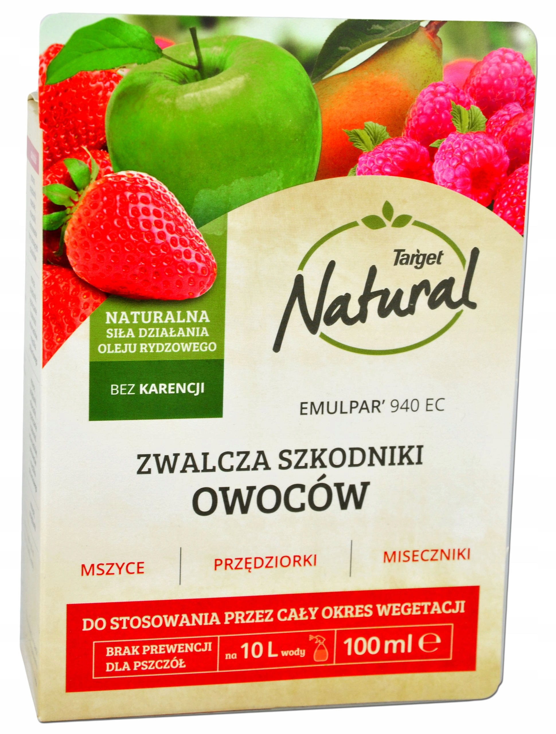 

Target Natural Emulpar 100ml Olej Rydzowy Oprysk
