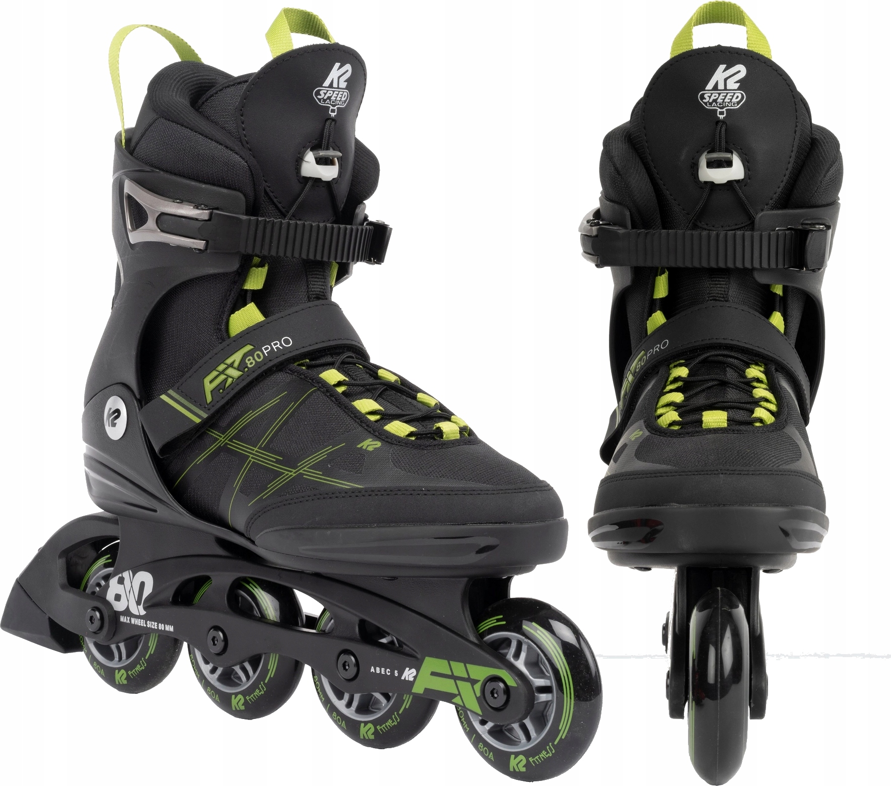 Pánské Kolečkové Brusle K2 Fit 80 Pro 30G0211 43,5