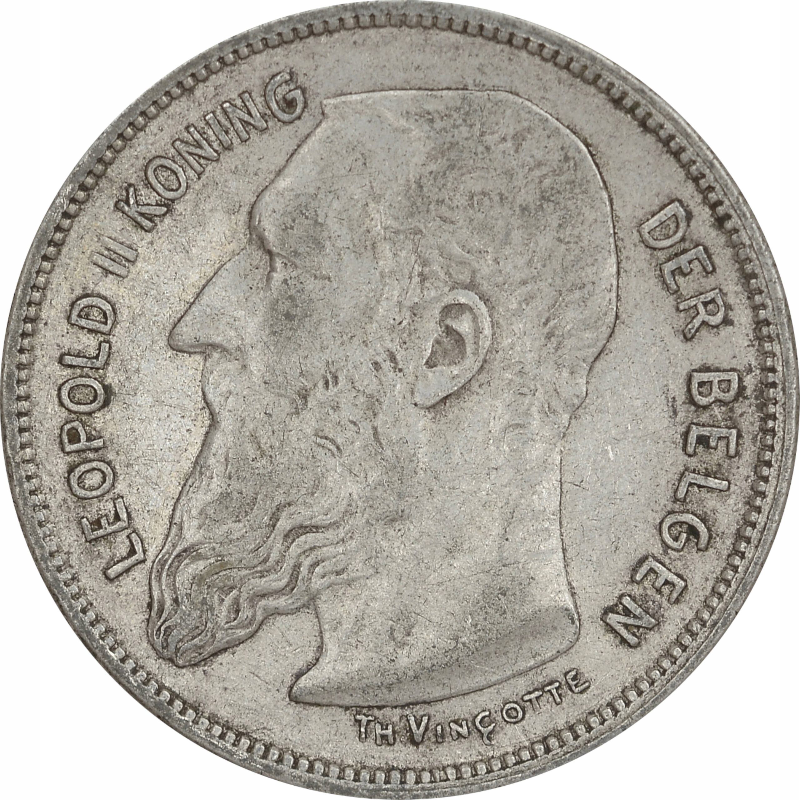 12.BELGIA, LEOPOLD II, 2 FRANKI 1909 DER