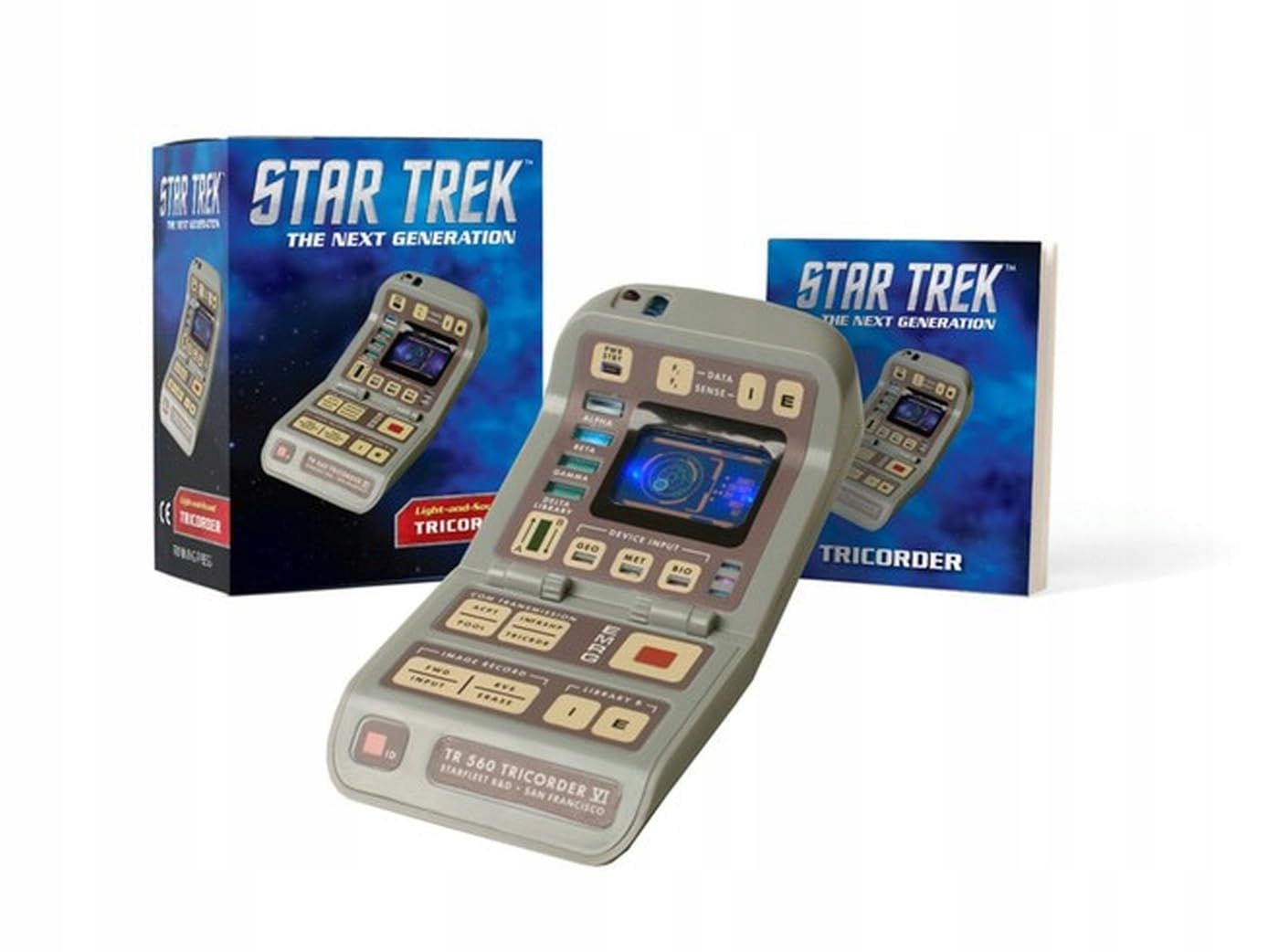 STAR TREK: LIGHT-AND-SOUND TRICORDER (MINIATURE EDITIONS) - Chip Carter KOM