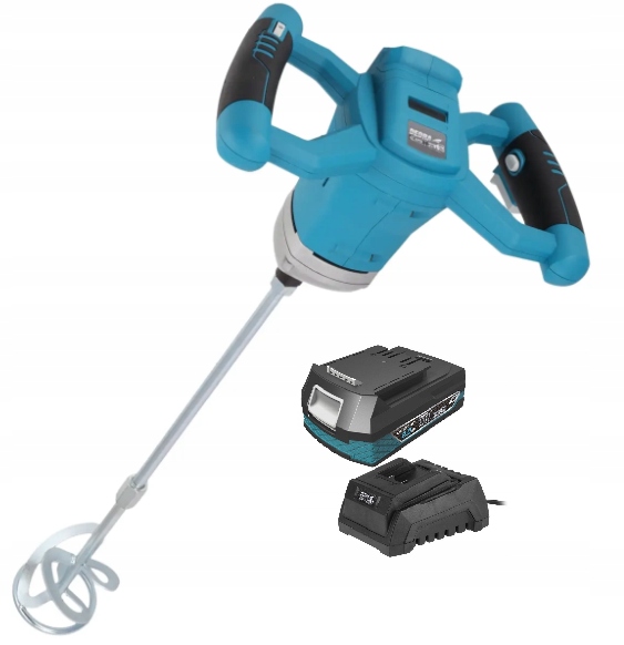 Dedra Míchadlo Set akumulátor 2AH DED7054 Sas+ 18V 100 mm míchadlo M14