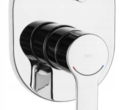 Podomietková vaňová sprchová batéria Roca L20, chróm