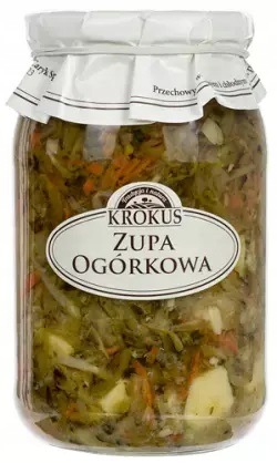 6x Zupa Ogórkowa Bezglutenowa 810 g Krokus