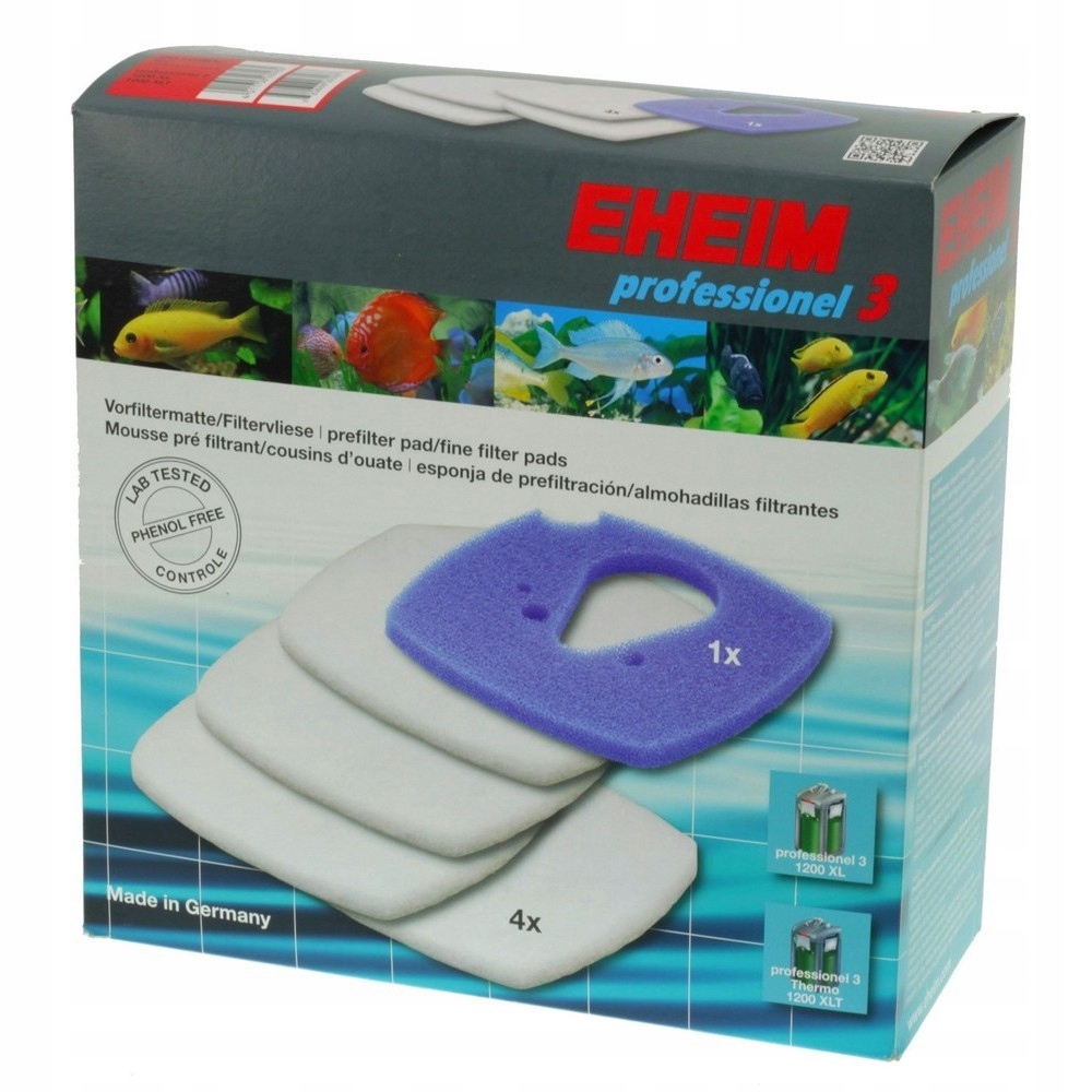 Levně Sada Náplní Houbička Perlon Do Kelímkového Filtru Pro Akvárium 2080 2180