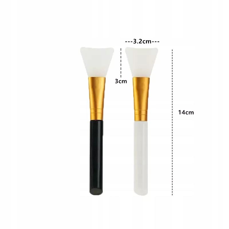 PĘDZEL PĘDZELEK SILIKONOWY DO NAKŁADANIA MASECZEK Marka Beautiona