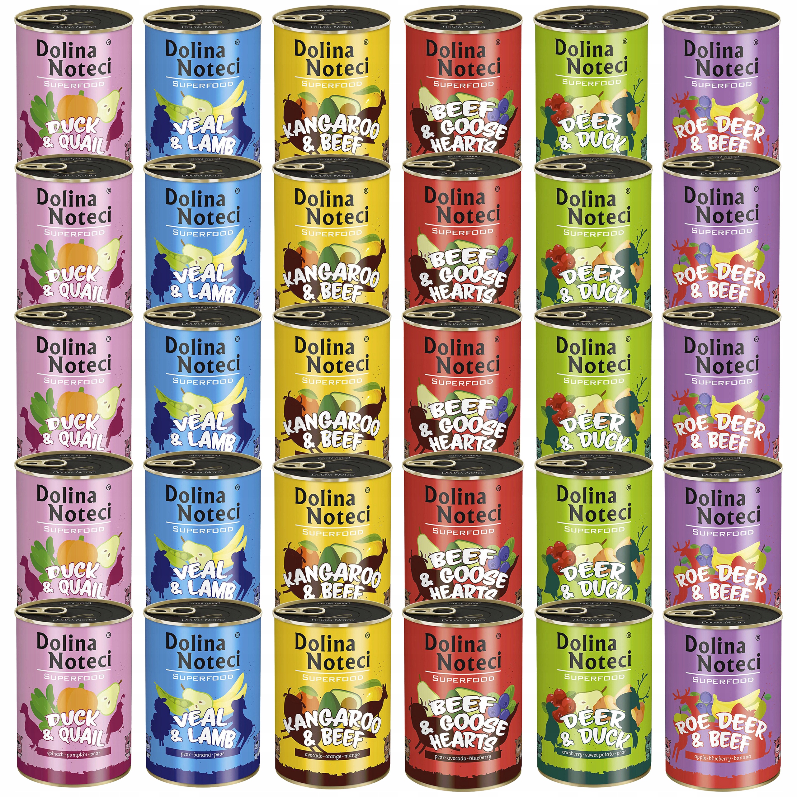 Levně Dolina Noteci Superfood Krmivo pro psy MIX 30 x 400 g