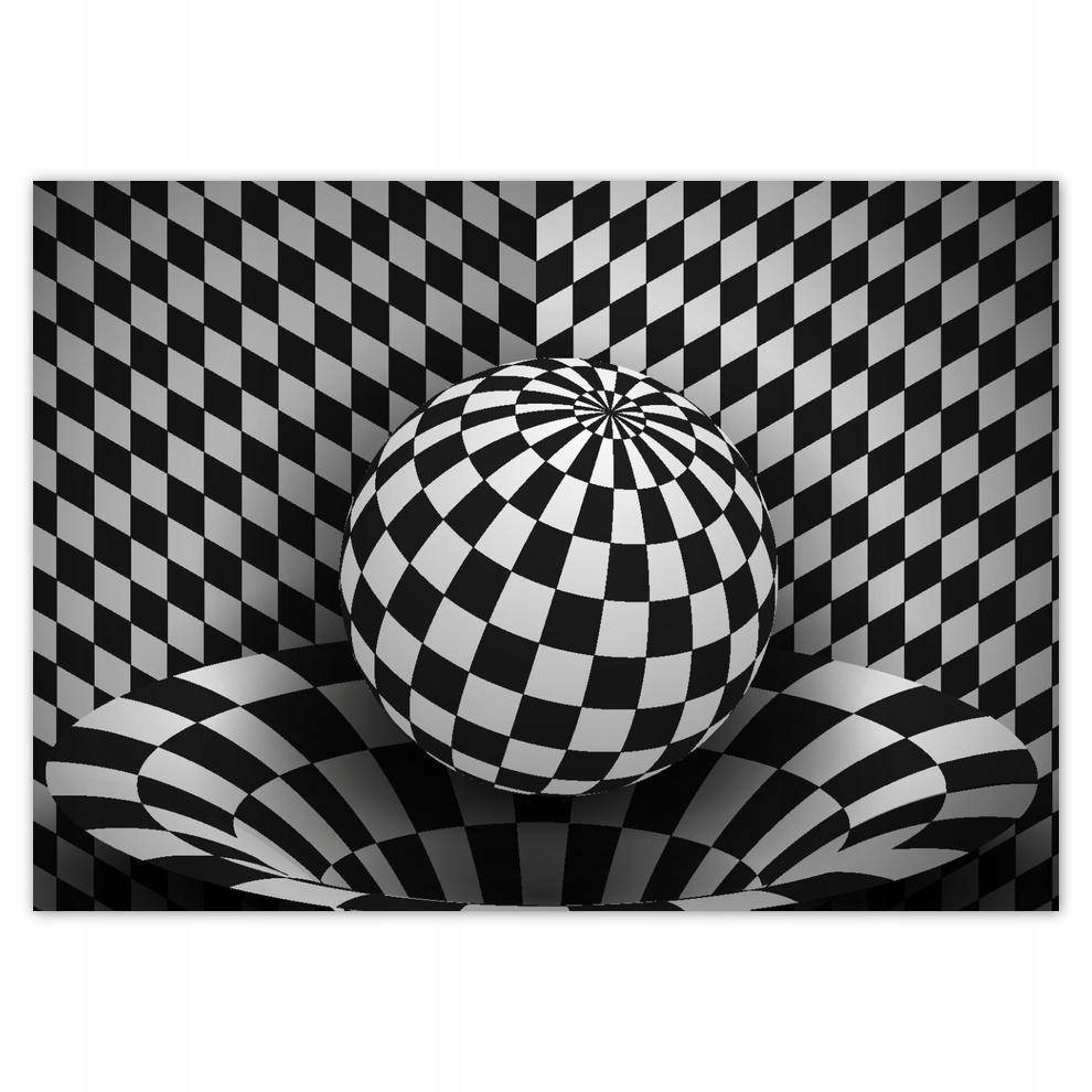 

Plakat 70x50 Abstrackja czarnobiała