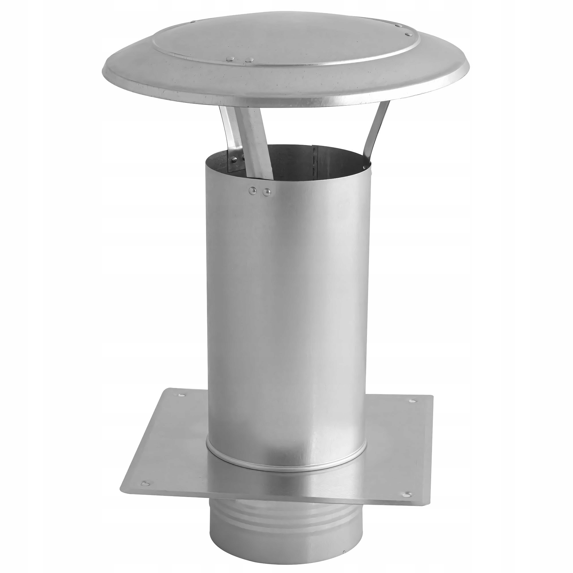 Stříška, slunečník, komínová vložka s čtvercovou základnou fi180 WDAC180-OC-PK