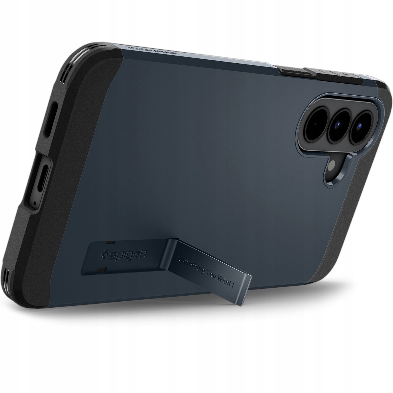 Pouzdro Spigen pro Galaxy A57 5G, pevné, odolné, kryt s podstavcem