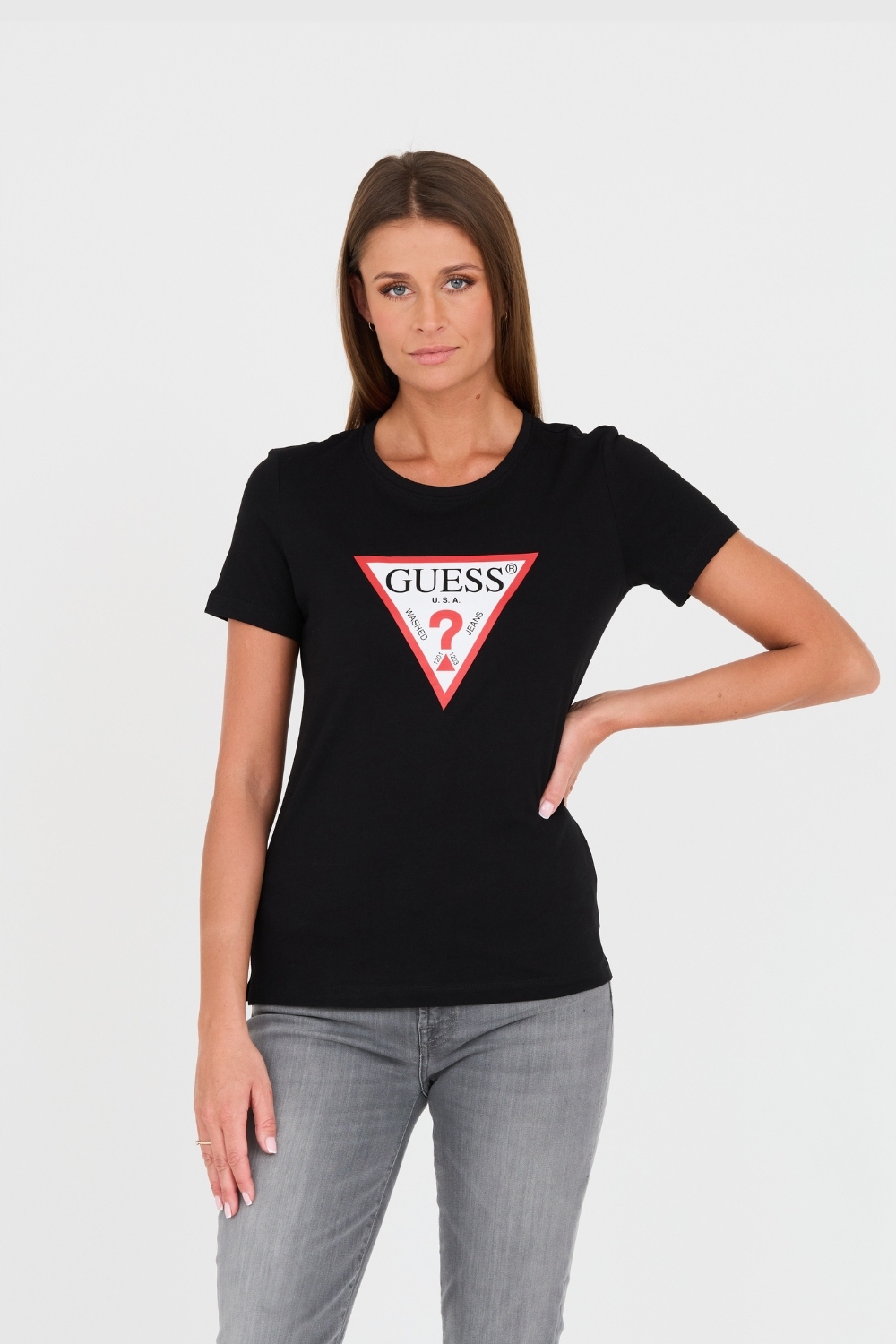 GUESS Czarny t-shirt Original Tee M Marka Guess