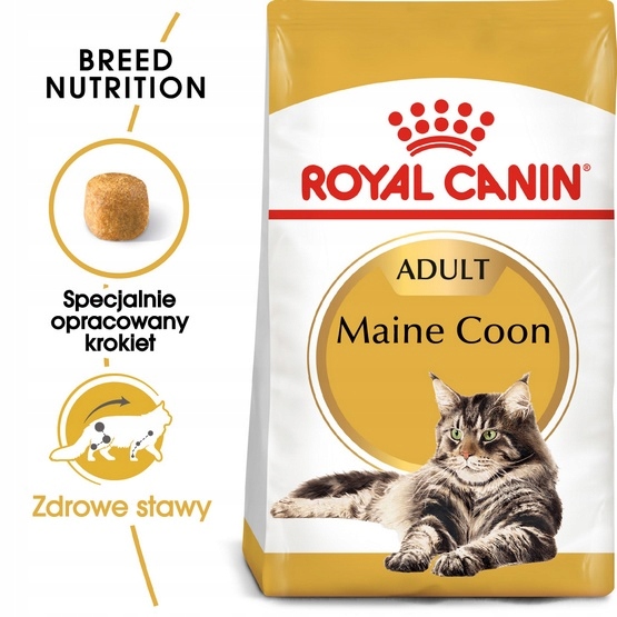 Zdravé krmivo pro dospělé kočky plemene maine coon – Royal Canin 4 kg