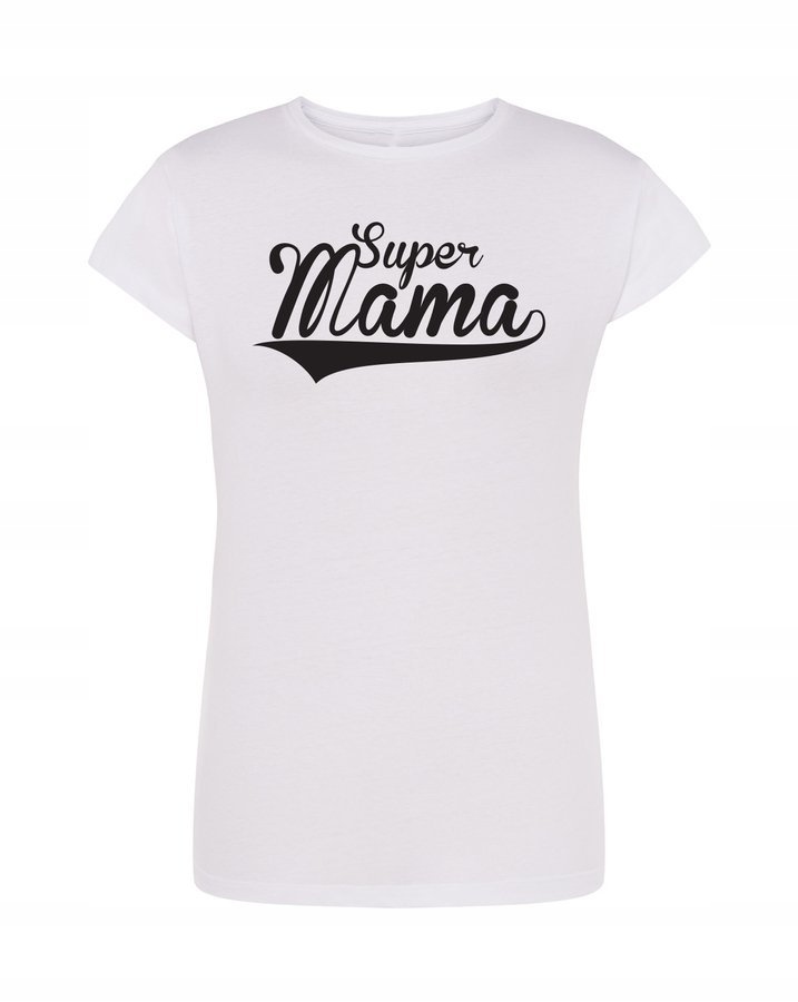 

Koszulka na Dzień Matki - Super Mama, biała 2XL